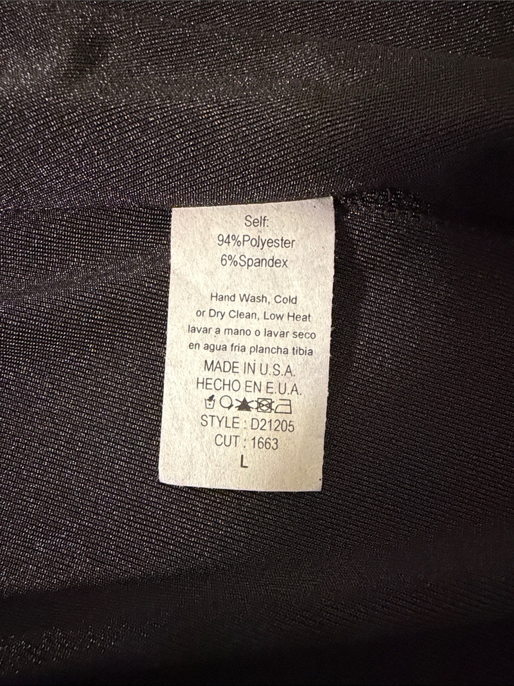 Black Ruched Front Long Sleeve Maxi Dress - Picture 4 of 4